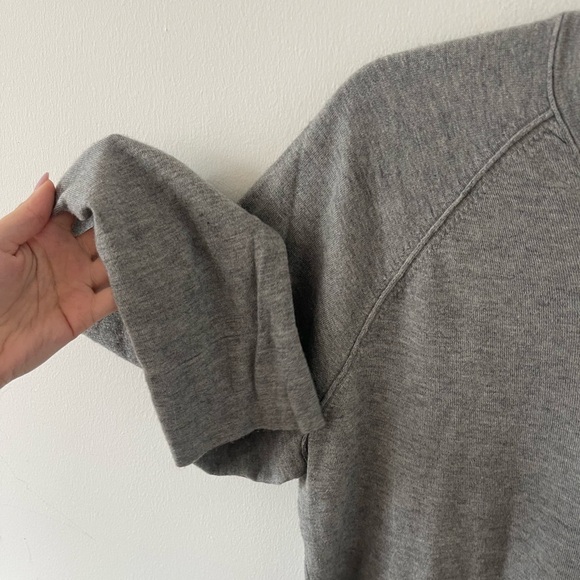 James Perse Grey Long Sleeve Wool Cashmere - Picture 5 of 7